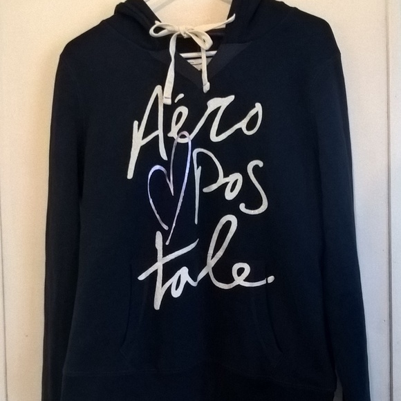 Aeropostale Tops - aeropostale hoodie blue pullover size xxl juniors